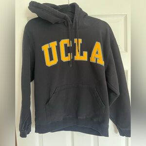 UCLA Black Hoodie Thick Cotton Women’s Small